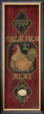 Premium Hens Print by Jo Moulton