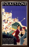 Folkstone Framed Giclee Print by Danvers 