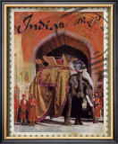 India Postal Prints by Kate Ward Thacker