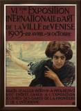 VIieme Exposition Internationalle d'Art de la Ville de Venise Framed Giclee Print by Ettore Tito