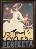 Cycles Perfecta Framed Giclee Print by Achille Butteri