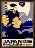 Japanese Art Exhibit, c. 1909 Framed Giclee Print