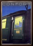 Confort Framed Giclee Print by A. Nivault