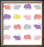 Animal Sudoku in Pink V Prints by Chariklia Zarris