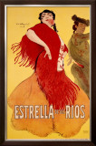 Estrella Framed Giclee Print by Widhopff 
