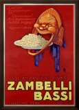 Zambelli-Bassi Framed Giclee Print by Achille Luciano Mauzan
