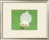 Little Lamb and Ladybug Prints by Coby Hol