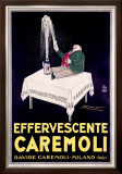 Effervescente Caremoli Framed Giclee Print by Achille Luciano Mauzan