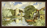 Huntingdonshire Framed Giclee Print by Weston 