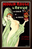 Moulin Rouge Framed Giclee Print by Gabriel Deluc