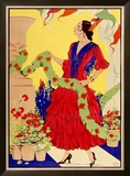 Red Dancer Framed Giclee Print