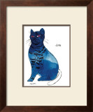25 Cats Named Sam and One Blue Pussy by Andy Warhol, c.1954 (Blue Sam) Posters por Andy Warhol 25 Cats Named Sam and One Blue Pussy by Andy Warhol, c.1954 (Blue Sam) Posters por Andy Warhol