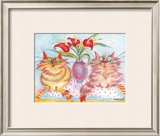 Two Companions Framed Giclee Print by Esther Szegedy