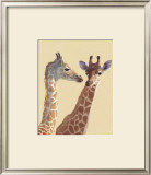 Girafes Print by Triaureay 