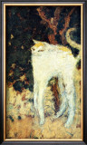 The White Cat Impressão giclée emoldurada por Pierre Bonnard The White Cat Impressão giclée emoldurada por Pierre Bonnard