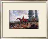 Horse Fox Hunt II Art by Timothy Blossom