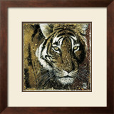 Tiger Portrait Poster by Fabienne Arietti