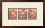Three of a Kind Poster by Ans Van Der Zweep