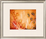 Tropical Fish Framed Giclee Print by Tip Freeman