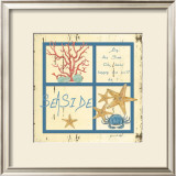 Distressed Wood: Seaside Prints by Grace Pullen