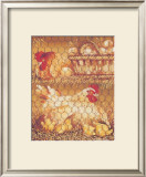 Poule Blanche Art by Pascal Cessou