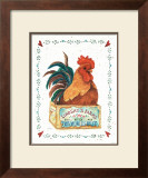 Lindsay's Farm Rooster Prints by S. West