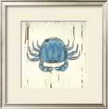 Blue Crab Prints by Grace Pullen