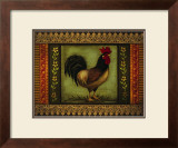 Mediterranean Rooster VI Posters by Kimberly Poloson