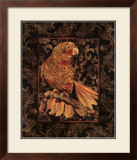 Golden Parrot I Posters by Pat Woodworth