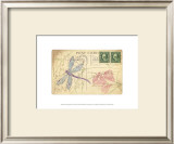 Postcard Dragonfly I Posters by Nancy Shumaker Pallan