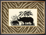 Serengeti Silhouette II Posters by Sarah Elizabeth Chilton
