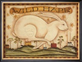 Wild Hare Prints by David Harden