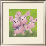 The Three Little Pigs Posters by Nat 