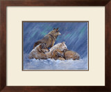 All Created Things Felt a Stirring Framed Giclee Print by Georgia Lesley