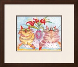 Two Companions Framed Giclee Print by Esther Szegedy