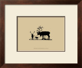 Elk Silhouette II Prints