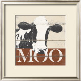 Moo Posters by Krissi 