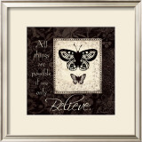 Believe Prints by Jo Moulton