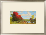 Abendlauten Prints by Hermann Traugott Rudisuhli