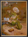 Frog Cookies Prints by Dot Bunn