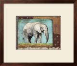 Elephant Posters by Gwenaëlle Trolez