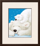 Fluffy Bears II Posters by Alison Edgson