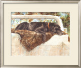 Pushed to the Limit (Black Lab) Posters by Barbara Shipman