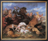 The Hunting of Chevy Chase Framed Giclee Print by Edwin Landseer