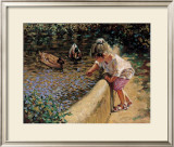 The Duck Pond Art by Paul Gribble