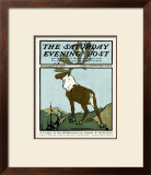 The Elk, c.1902 Framed Giclee Print by Charles Livingston Bull