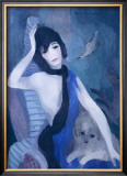 Portrait de Mademoiselle Channel Posters by Marie Laurencin