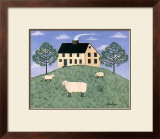 Sheep on the Hillside Posters by Colleen Sgroi
