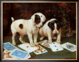 Poker Prints by George Derville Rowlandson