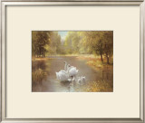 Schwane Prints by Max Weber